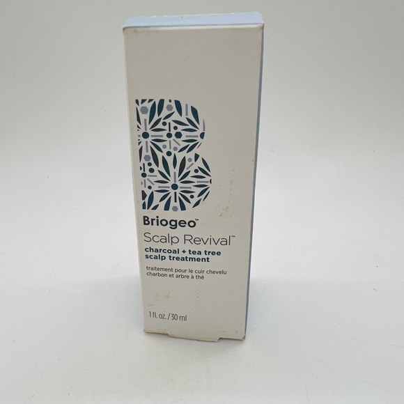 NWT Briogeo Scalp Revival Charcoal + Tea Tree Scalp Treatment Drops 1 oz - Picture 2 of 5